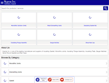 Tablet Screenshot of nuprosinc.com